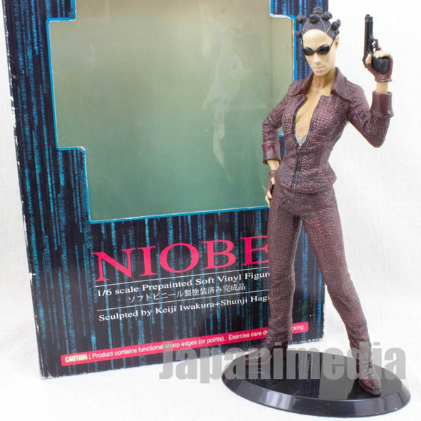 Matrix Reloaded NIOBE 1/6 PVC Figure Artfx Kotobukiya JAPAN Japanimedia Store FRONT