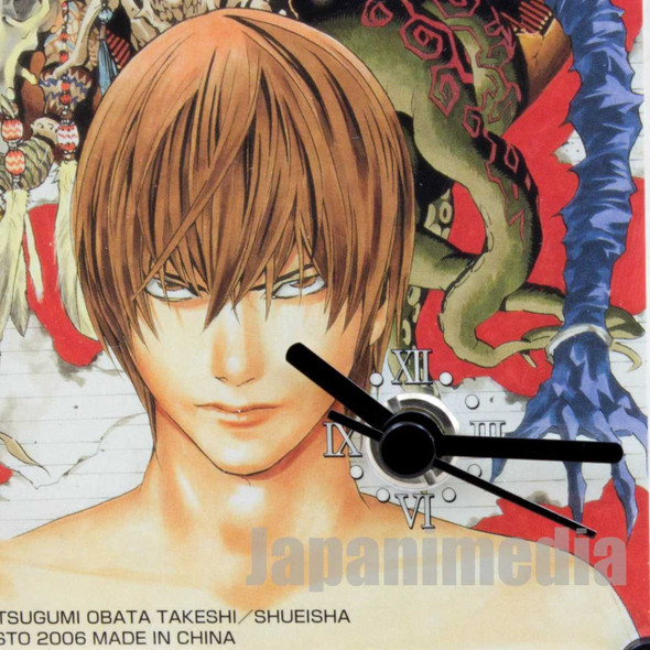 Death Note Picture Desktop Clock Yagami Light & Shinigami Banpresto JAPAN FRONT