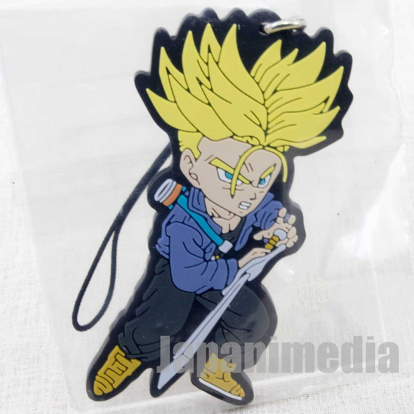 Dragon Ball Z SS Trunks Rubber Mascot Strap Banpresto WCF JAPAN ANIME MANGA Japanimedia Store FRONT