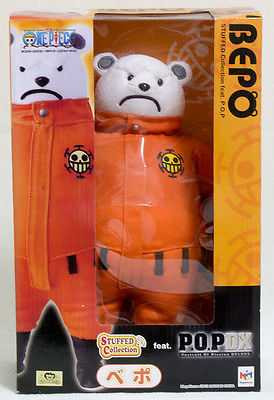 ONE PIECE Bepo Stuffed Collection feat P.O.P POP Figure Megahouse JAPAN ANIME JUMP Japanimedia Store FRONT