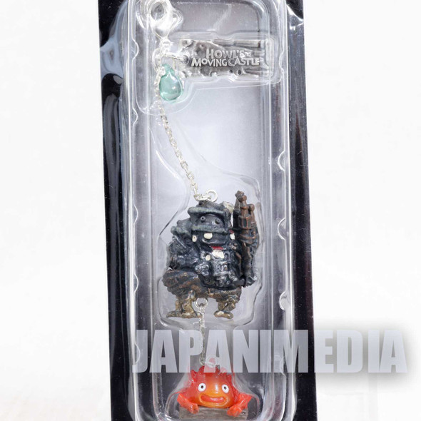Howl's Moving Castle & Calcifer Figure Key Chain Benelic Ghibli JAPAN ANIME Japanimedia Store FRONT