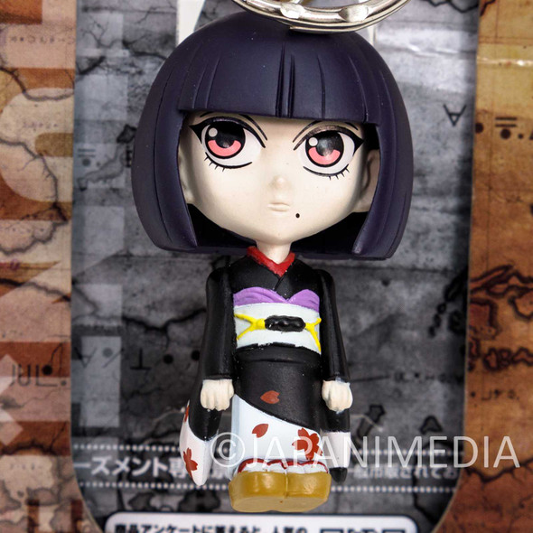 RARE! HUNTER x HUNTER Calltt Zaoldyeck Mini Figure Key Holder Chain JAPAN ANIME Japanimedia Store FRONT