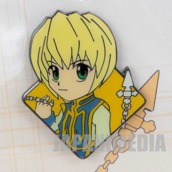 HUNTER x HUNTER Kurapika Pins + Card JAPAN ANIME MANGA Japanimedia Store FRONT