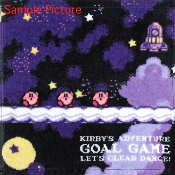 Kirby Super Star Mini Towel Goal Game Ver. Banpresto JAPAN GAME Japanimedia Store FRONT