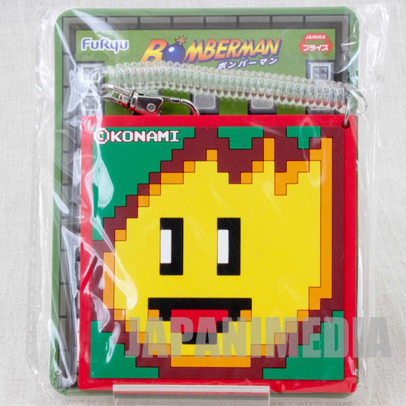 Bomberman Fire Up Rubber Pass Case Furyu Nintendo JAPAN NES Famicom 1 Japanimedia Store FRONT