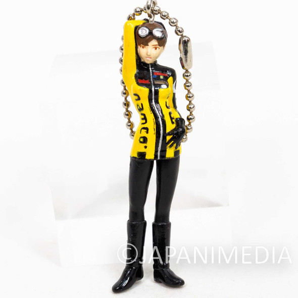 Retro RARE! Ridge Racer Reiko Nagase Figure Ballchain Namco Collection JAPAN NES Japanimedia Store FRONT