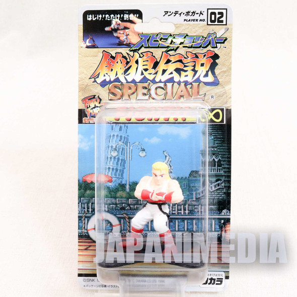 Retro RARE! Fatal Fury Special Andy Bogard Spin Chopper Figure SNK 1993 JAPAN Japanimedia Store FRONT