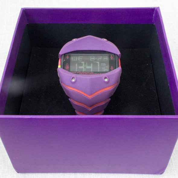 Evangelion Wrist Watch EVA-01A Model Kakusei Limited Edition JAPAN ANIME Japanimedia Store FRONT