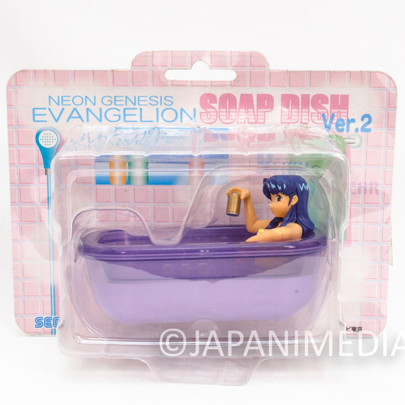 Evangelion Misato Katsuragi Soap Dish Figure Ver.2 Purple Sega Prize Japanimedia Store Front