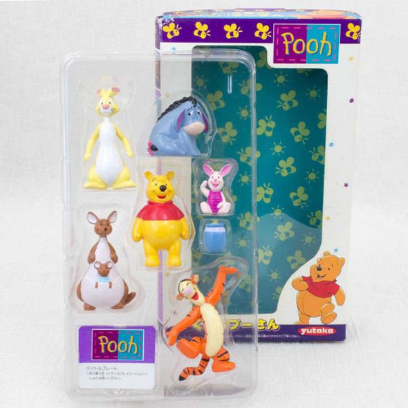 RARE! Winnie the Pooh Movie Friends Mini Figure Set Yutaka JAPAN Japanimedia Store