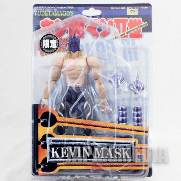 Kinnikuman 2nd KEVIN MASK Blue Generation Romando PVC Action Figure JAPAN Japanimedia Store FRONT