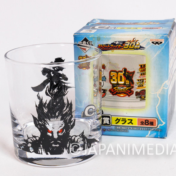 Street Fighter 30th Anniversary Gouki Glass Ichiban Kuji Banpresto Made in Japan Japanimedia Store Front