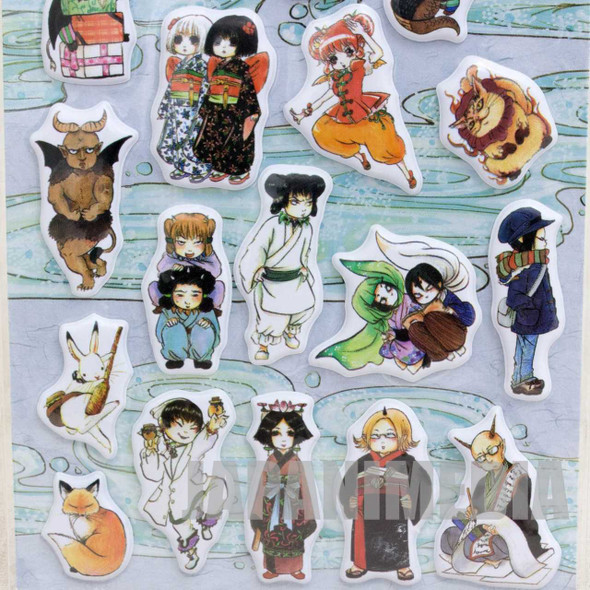 Hozuki's Coolheadedness Character's Sticker Set JAPAN Japanimedia Store