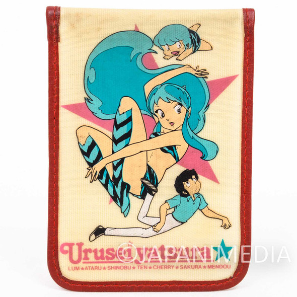 Retro RARE Urusei Yatsura LUM Pass Card Case Holder JAPAN Japanimedia Store FRONT