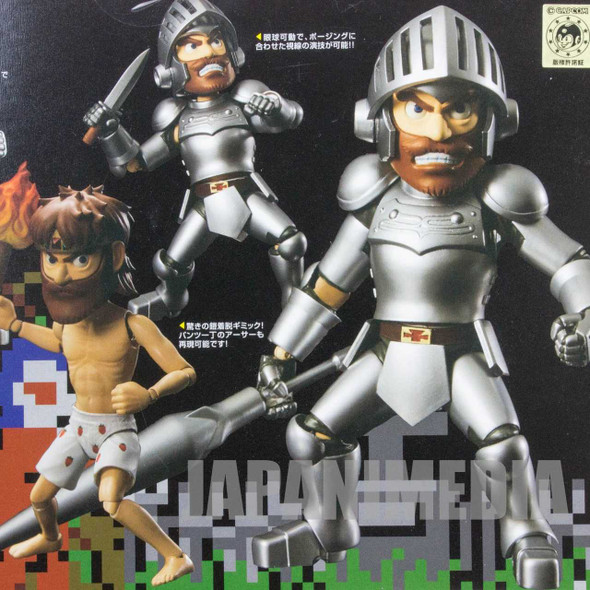 Ghosts'n Goblins Arthur Silver Armor Figure Capcom Makaimura JAPAN GAME FAMICOM Japanimedia Store FRONT