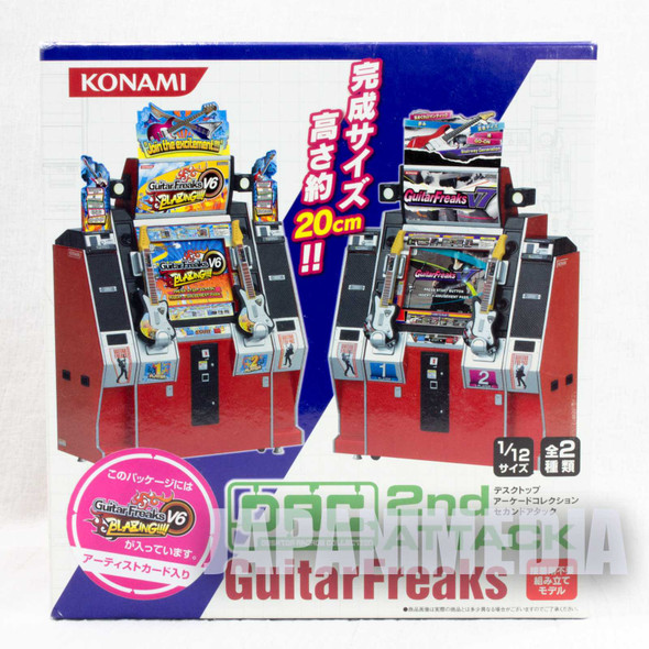 RARE!! Desktop Arcade Collection Guitar Freaks V6 1/12 Miniature Figure Konami Japanimedia Store FRONT