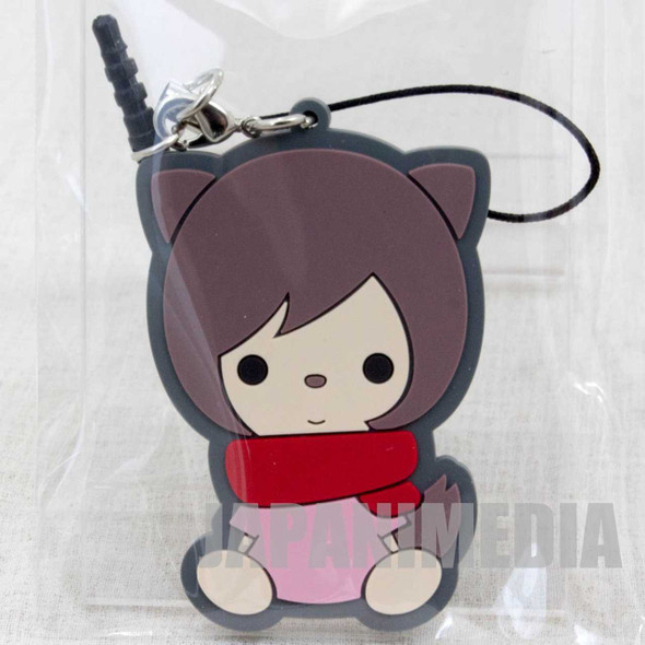 Wolf Children Yuki Mascot Rubber Strap JAPAN 2 Japanimedia Store FRONT