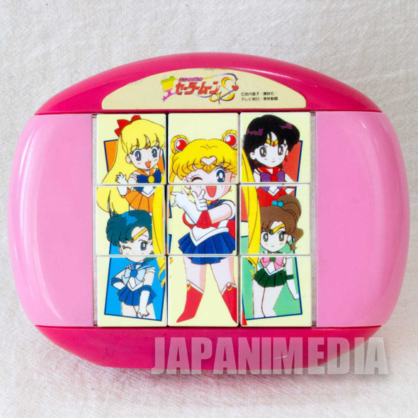 Retro RARE Sailor Moon Cube Picture Puzzle Toy JAPAN ANIME Japanimedia Store FRONT