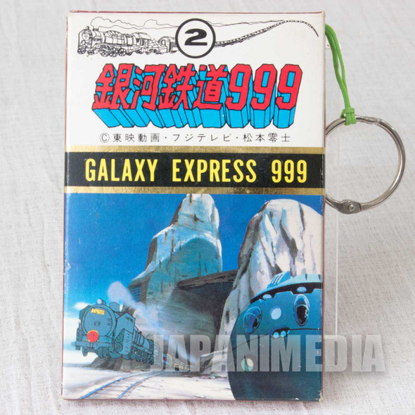 Retro RARE!! Galaxy Express 999 Plastic Card Set #2 JAPAN ANIME Japanimedia Store FRONT