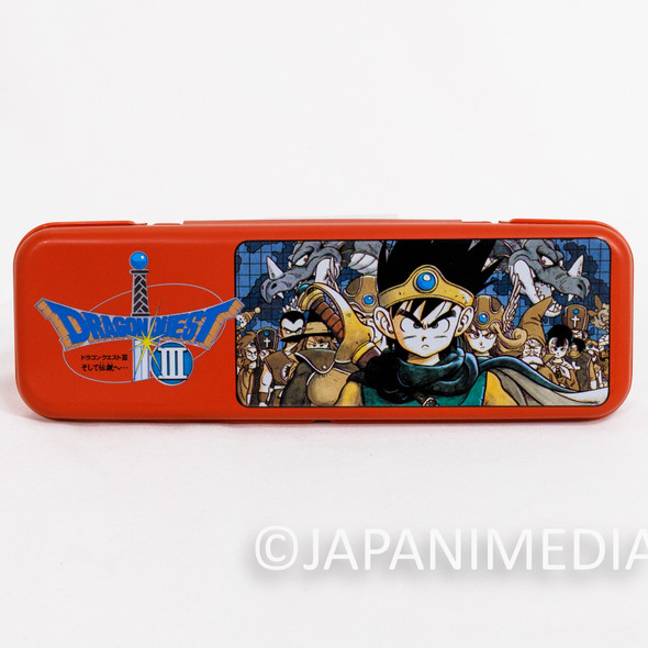 Retro Rare Dragon Quest III Can Pen Case Warrior Design Japanimedia Store Front