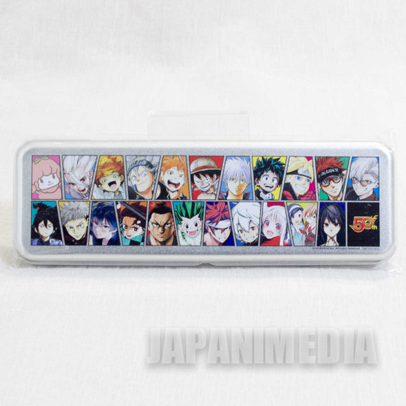 Shonen Jump 2018 Spring Can Pen Case JAPAN MANGA ONE PIECE GINTAMA BORUTO Japanimedia Store FRONT