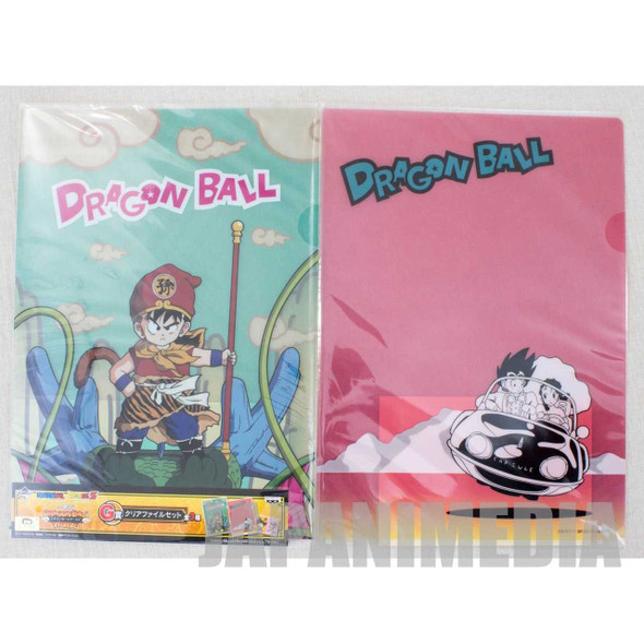Dragon Ball Z Dragon Ball World Clear Folder File & Sticker [Gokou,Chi-Chi,Gohan] JAPAN ANIME MANGA Japanimedia Store FRONT