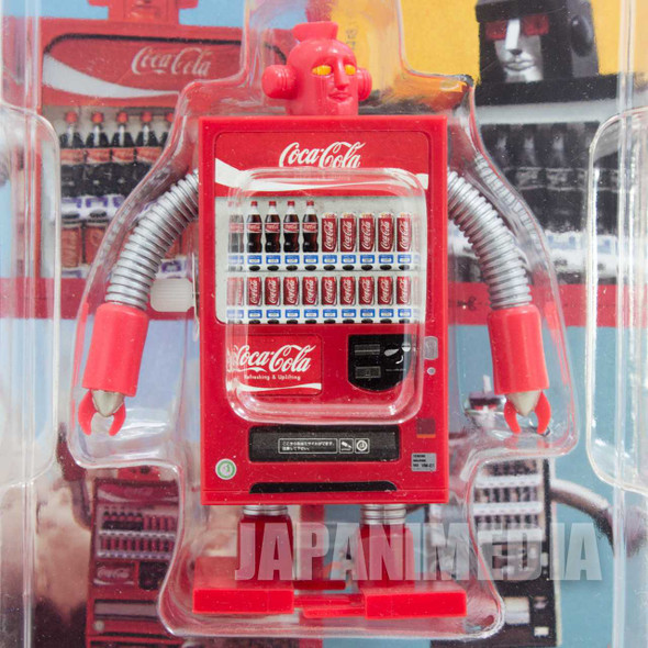 Coca-Cola Bending Machine Robot Wind-up Walking Figure Red ver. SEGA JAPAN Japanimedia Store FRONT