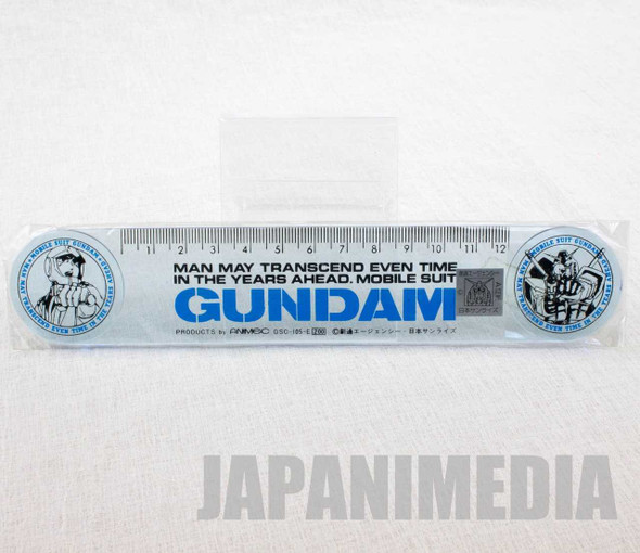 GUNDAM Ruler 12cm Amuro ANIMEC JAPAN ANIME Japanimedia Store FRONT