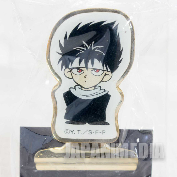 Retro RARE Yu Yu Hakusho Hiei Paper Clip Movic JAPAN ANIME MANGA Japanimedia Store FRONT