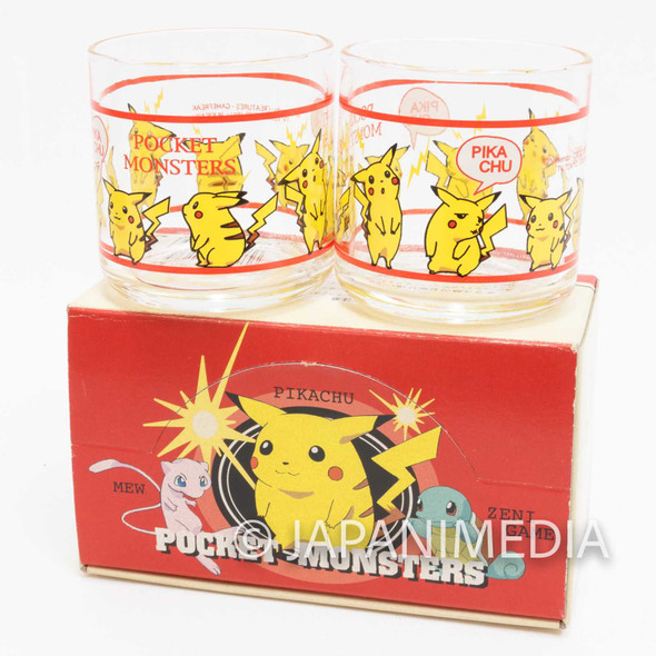 Pokemon Pikachu Mini Glass Set JAPAN ANIME MANGA POCKET MONSTERS Japanimedia Store FRONT