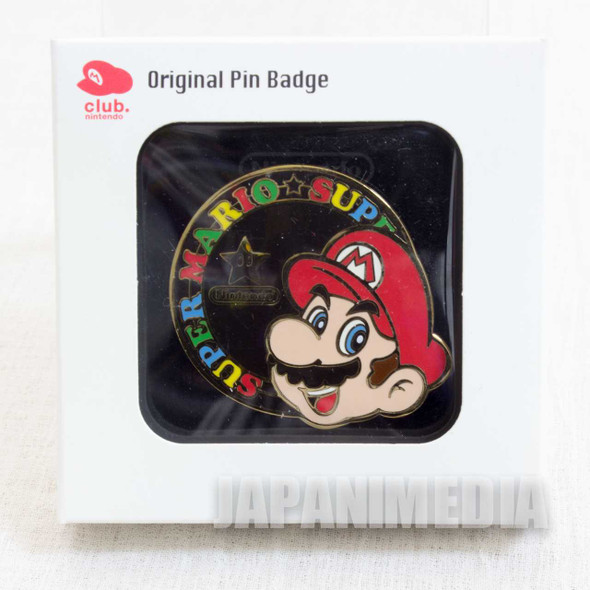 Club Nintendo Super Mario Bros. Pins Famicom NES NINTENDO JAPAN 2 Japanimedia Store FRONT