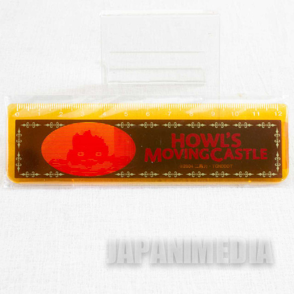 Howl's Moving Castle Calcifer Ruler 12cm Studio Ghibli JAPAN Japanimedia Store FRONT