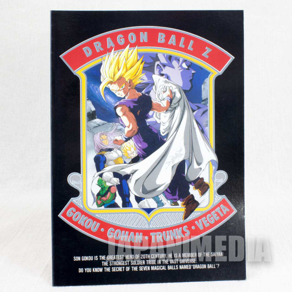 Retro Rare! Dragon Ball Z Notebook Gohan Piccolo Trunks Animetopia JAPAN Japanimedia Store FRONT