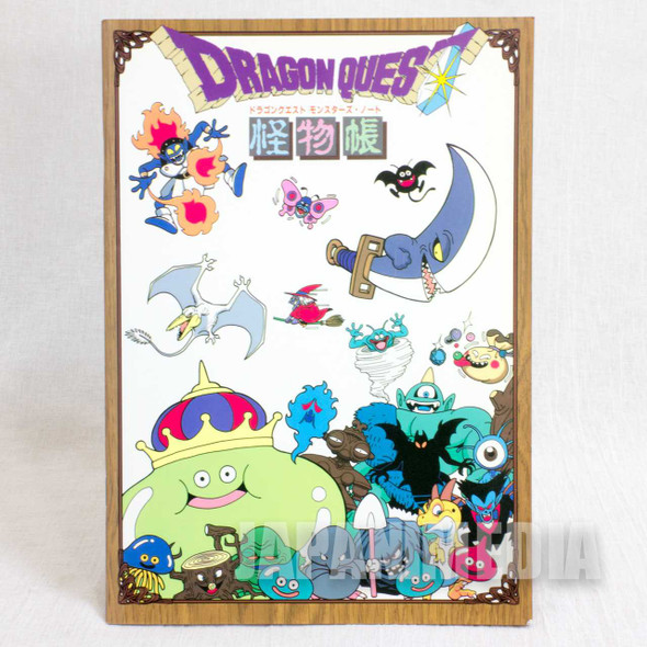 Retro Rare! Dragon Quest Monsters Notebook Showa Note JAPAN ANIME WARRIOR Japanimedia Store FRONT