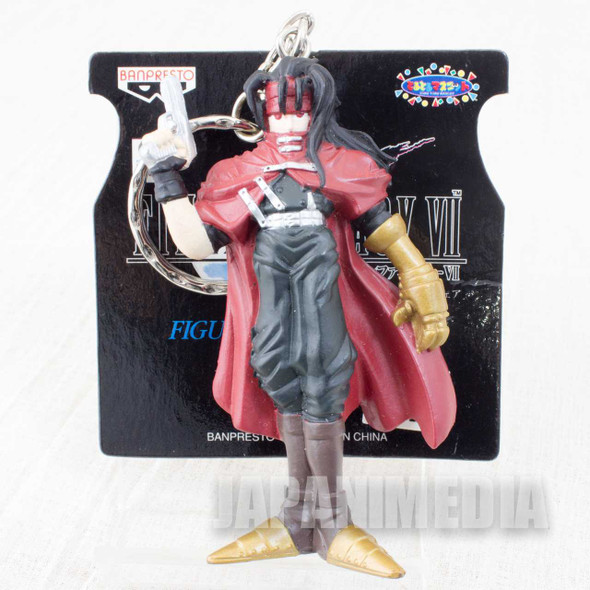Final Fantasy VII Vincent Valentine Figure Key Chain Banpresto JAPAN SQUARE ENIX Japanimedia Store FRONT