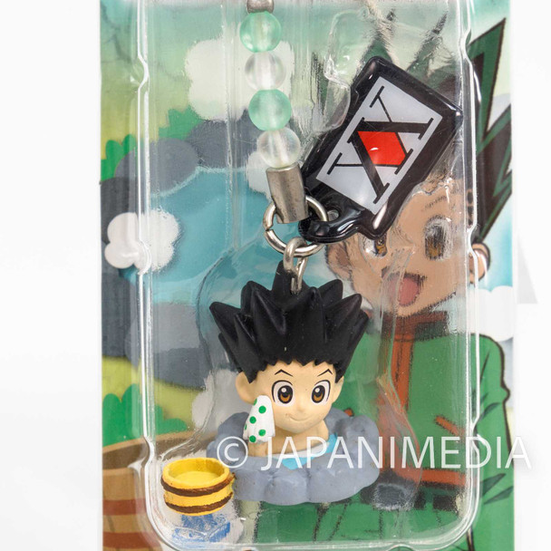 HUNTER x HUNTER Gon Freecss Figure Charm Strap Hot Springs Ver. JAPAN ANIME MANGA Japanimedia Store FRONT