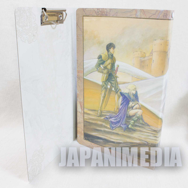 Retro RARE Record of Lodoss War Parn & Deedlit Loose-leaf Binders JAPAN ANIME Japanimedia Store FRONT