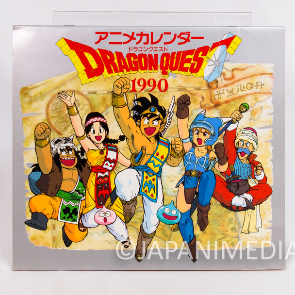 Dragon Quest Legend of the Hero Abel Calendar 1990 Anime Calendar Japanimedia Store Front