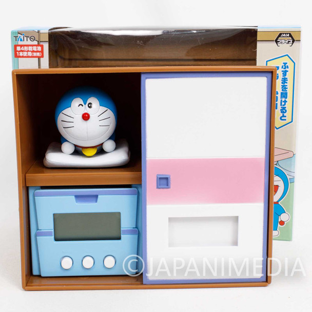 Doraemon Oshiire Alarm Clock Figure JAPAN ANIME MANGA FUJIKO FUJIO Japanimedia Store FRONT