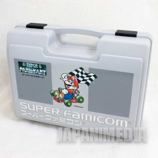 Retro RARE! Super Famicom Mario Kart Cassete Plastic Case JAPAN NINTNEDO SNES Japanimedia Store FRONT