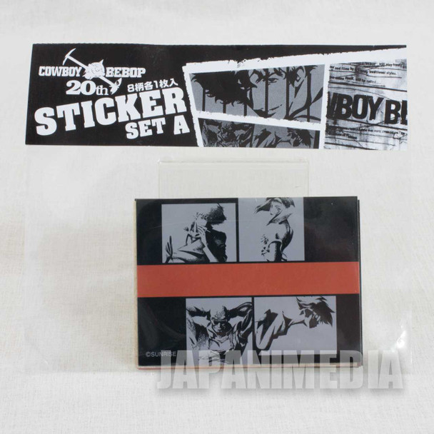 Cowboy Bebop Sticker Set A 8pc [ Spike / Jet / Faye / Ed ] JAPAN ANIME Japanimedia Store FRONT