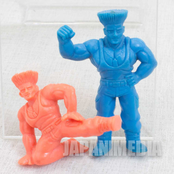 Street Fighter 2 Mini Un-painted Rubber Figure Kit Guile 2pc Set Capcom Japanimedia Store FRONT