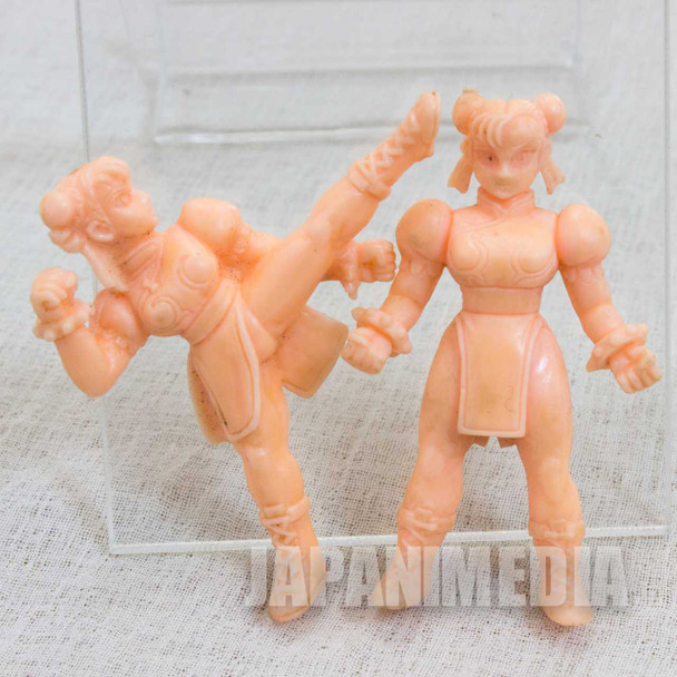 Street Fighter 2 Mini Un-painted Rubber Figure Kit Chun-Li 2pc Set Capcom Japanimedia Store FRONT