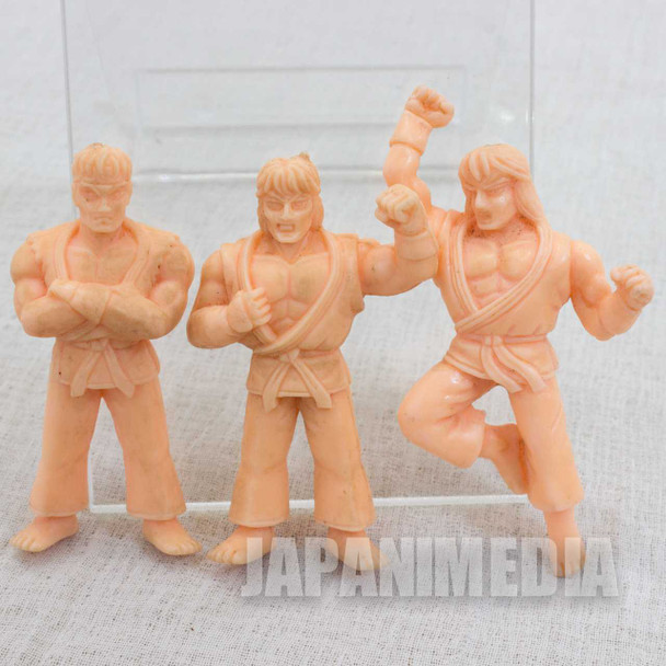 Street Fighter 2 Mini Un-painted Rubber Figure Kit Ryu Ken Set Capcom Japanimedia Store FRONT