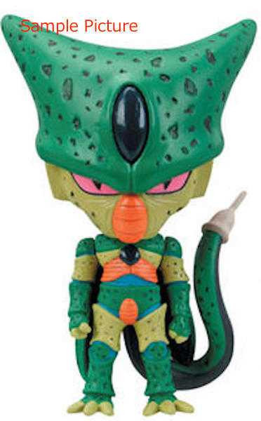 Dragon Ball Z Cell 1st Form Chibi Kyun Chara Figure Banpresto JAPAN ANIME MANGA Japanimedia Store FRONT
