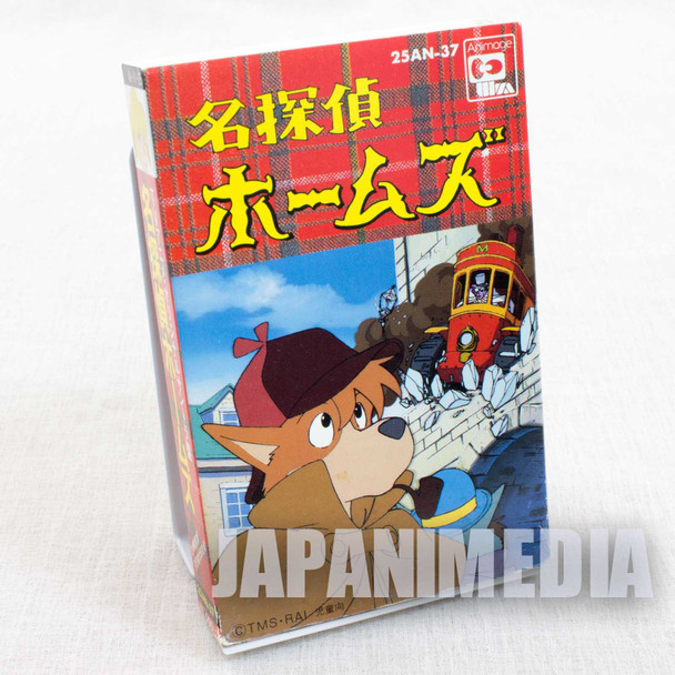 Sherlock Hound Detective Holmes TV Animation Sound Track Cassette Tape ANIMAGE JAPAN Japanimedia Store FRONT