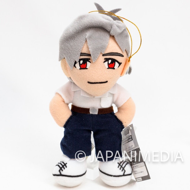 Retro RARE! Evangelion Kaworu Nagisa School Uniform Plush Doll SEGA JAPAN Japanimedia Store Front