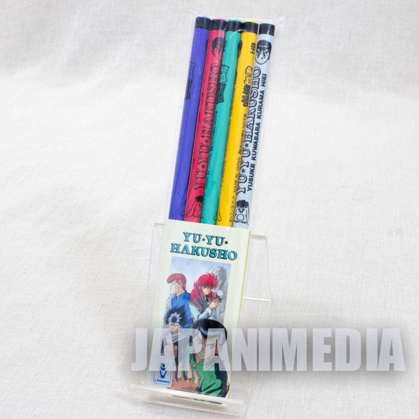 Yu Yu Hakusho Pencil 5pc Set JAPAN ANIME MANGA Japanimedia Store FRONT