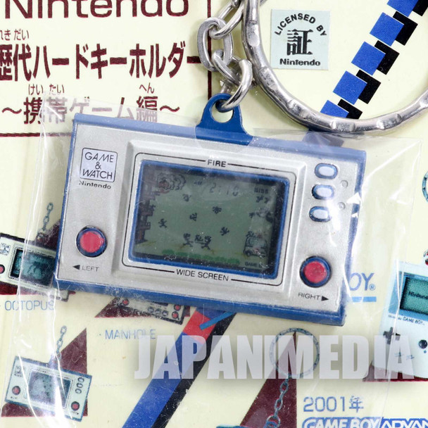 Nintendo Game & Watch History Miniature Figure Key Chain FIRE JAPAN Japanimedia Store FRONT