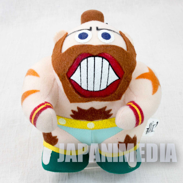 Street Fighter 2 Zangief Plush Doll Dash Color Capcom Character JAPAN GAME Japanimedia Store FRONT